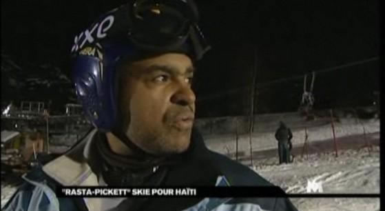 Jean-Pierre Roy, skieur haïtien
